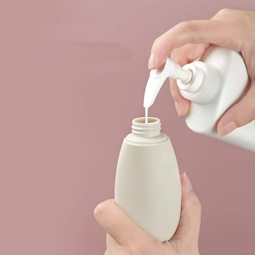 Travel Bottle, 3 Pcs Leak Proof Refillable Squeezable Containers Set(60 ml) with Label and Transparent Carry Bag for Liquid Shampoos, Soap and Toiletries. (Multicolor) - Image 4