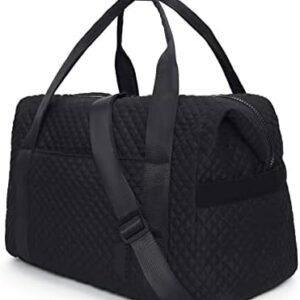 BAGSMART Large Gym Bag with Yoga Mat Buckle, Weekender Overnight Bag for Women, Travel Duffle Bag for Travel Essentials, Carry On Tote Bag Hospital Bag for Labor and Delivery