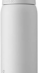 Owala FreeSip Insulated Stainless Steel Water Bottle with Straw, BPA-Free Sports Water Bottle, Great for Travel, 32 Oz, Shy Marshmallow