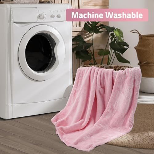 Travel Blanket, Airplane Blanket with Bag, Ultra-Soft, Warm & Lightweight, 65x40 in, Outdoor Blanket Essentials for Women, Men & Kids, Included Eye Mask, Luggage Sleeve & Backpack Clip - Image 7