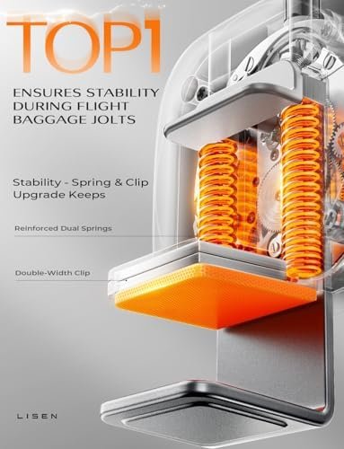 LISEN Airplane Travel Europe Vacation Essentials Phone Holder Gadgets Long Flight Must Have Toddler Mini Travels Essentials Kids Women for MagSafe Travel Accessories Cruise Essentials Camera Mounts - Image 5