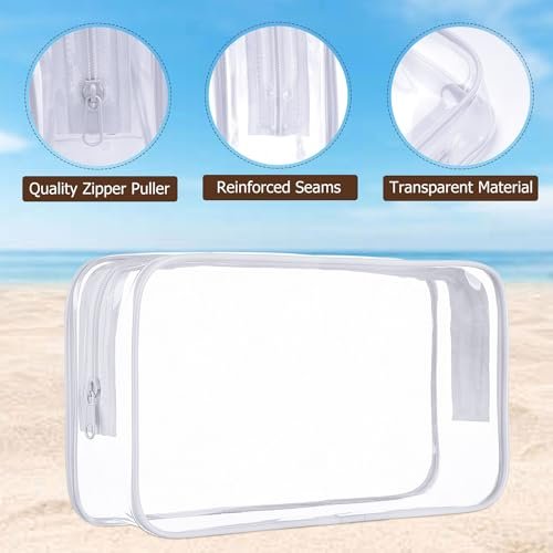 Travel Kit - 10 Pcs Travel Bottles for Toiletries, TSA Approved, Leak Proof Plastic Small Cream Jars & Refillable Spray Bottle for Shampoo, Conditioner (Brown) - Image 7