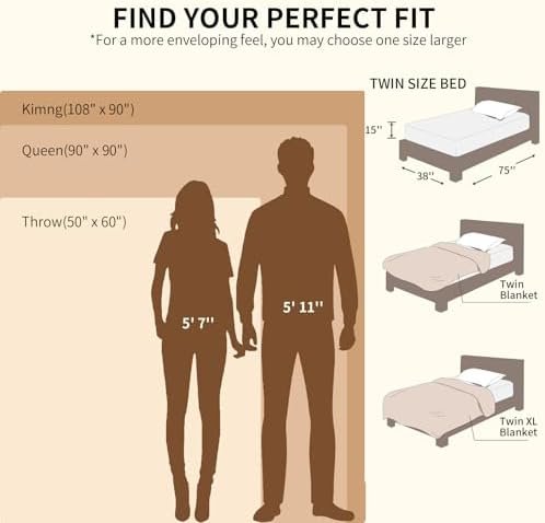 Ultra Soft Fleece Throw Blanket – Lightweight Cozy Plush Microfiber for Couch, Bed & Travel – Warm All-Season Decorative Blanket 50"x60", Machine Washable - Image 3