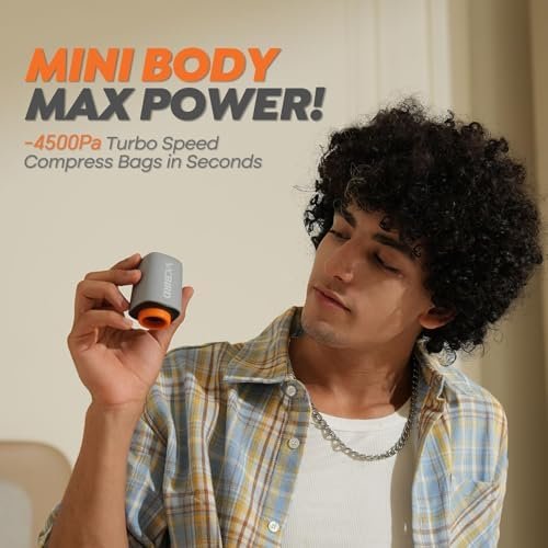 Rechargeable Wireless Pump Travel Storage Bags Set - 10 Pack Portable Space Saver Bags for Travel & Home - Vacuum Compression Packing Seal for Clothes, Blankets, Seasonal Storage - Image 6