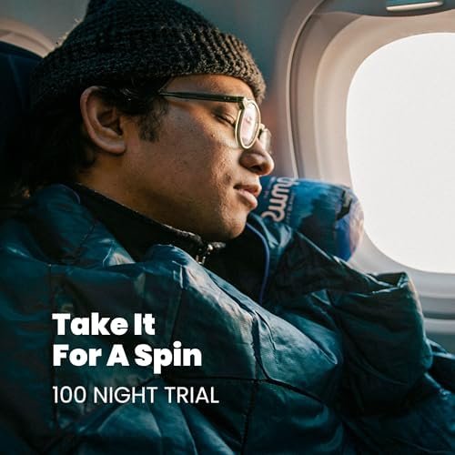 Rumpl Travel Puffy Blanket, Ultra-Packable Travel-Size Warmth and Comfort, Deepwater - Image 7