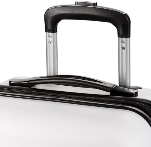 SwissGear 7366 Hardside Expandable Luggage with Spinner Wheels, White, 3-Piece Set (19/23/27) - Image 8