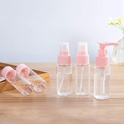 Vitog Travel Bottles Kit, TSA Approved Leak Proof Portable Toiletry Containers Set, Clear PET Flight Size Cosmetic Containers for Lotion, Shampoo, Cream, Soap, Set of 11 - Image 4