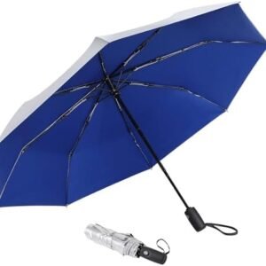 G4Free UPF 50+ UV Protection Large Travel Umbrella 42/46 Inch Auto Open Close Windproof Sun Blocking Umbrella