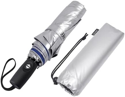 G4Free UPF 50+ UV Protection Large Travel Umbrella 42/46 Inch Auto Open Close Windproof Sun Blocking Umbrella - Image 9