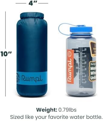 Rumpl Travel Puffy Blanket, Ultra-Packable Travel-Size Warmth and Comfort, Deepwater - Image 4