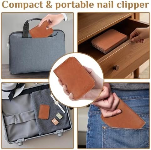 Manicure Set Professional Nail Clipper Kit-26 Pieces Stainless Steel Manicure Kit,Nail Care Tools with Luxurious Travel Case - Image 9