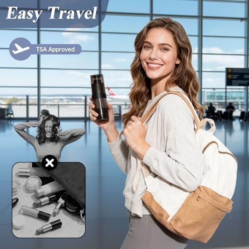 Chuya Travel Bottles for Toiletries 2 IN 1 Design Detachable,Travel Essentials Bottles for Shampoo,Body Wash,Lotion,Refillable Toiletries Bottle for Vacation,Business Trip,Gym,TSA Approved&Leak Proof - Image 7