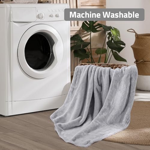 Travel Blanket, Ultra-Soft, Warm & Lightweight Travel Blanket Airplane with Bag, 65x40 in, Airplane Travel Essentials for Women, Men & Kids, Included Eye Mask, Luggage Sleeve & Backpack Clip - Image 7