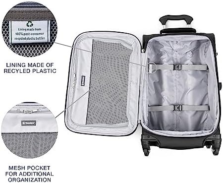 Travelpro Maxlite 5 Softside Expandable Carry-On Luggage with Spinner Wheels, Lightweight, 21-Inch — Black - Image 5