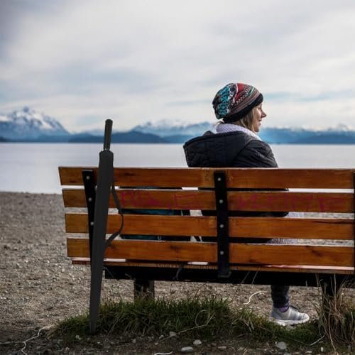 PRETYZOOM 2pcs Umbrella Carrying Pouch Strap Reversible Cover for Easy Storage and Travel for Handle Umbrellas Practical Design for Rainy Days - Image 4