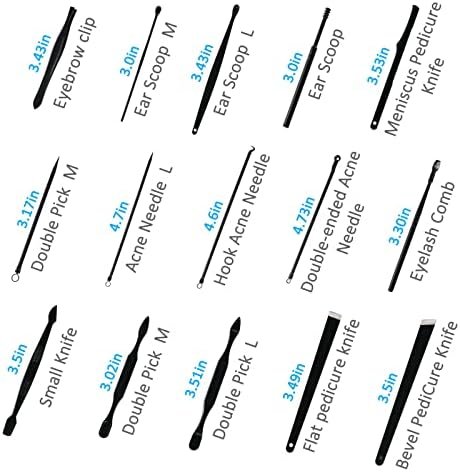 Manicure Set Professional Nail Clipper Kit-26 Pieces Stainless Steel Manicure Kit,Nail Care Tools with Luxurious Travel Case - Image 5